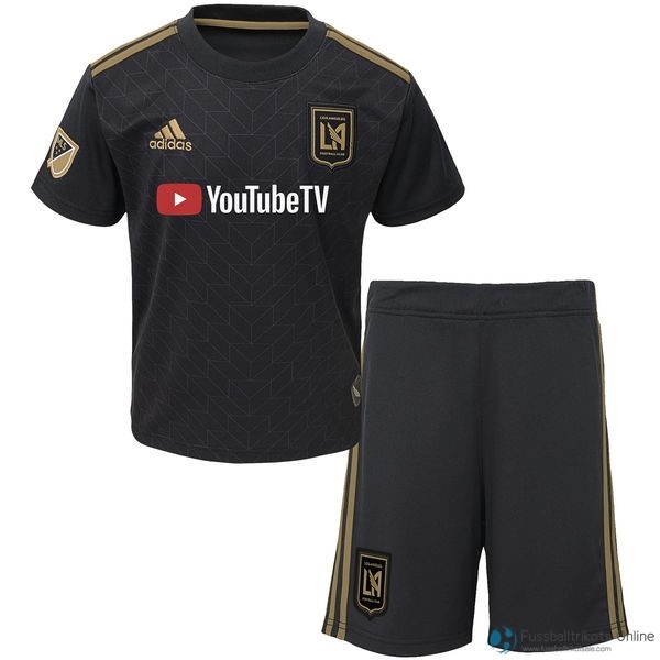 LAFC Trikot Heim Kinder 2018-19 Schwarz Fussballtrikots Günstig